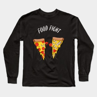 Food Fight Long Sleeve T-Shirt